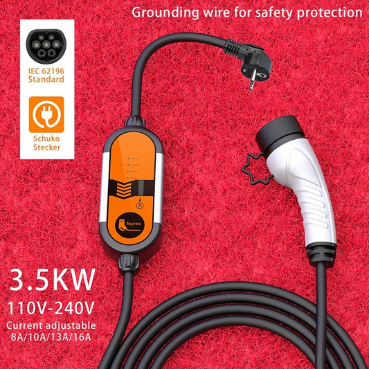 Portable EV Charger Type2 for Electric Car