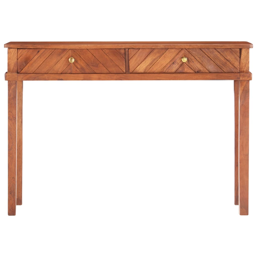 Console Cabinet 110x40x76 cm Solid Acacia Wood