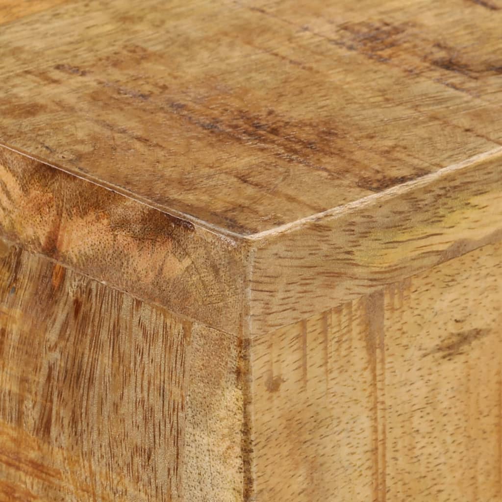 Console Table 120x30x75 cm Rough Mango Wood