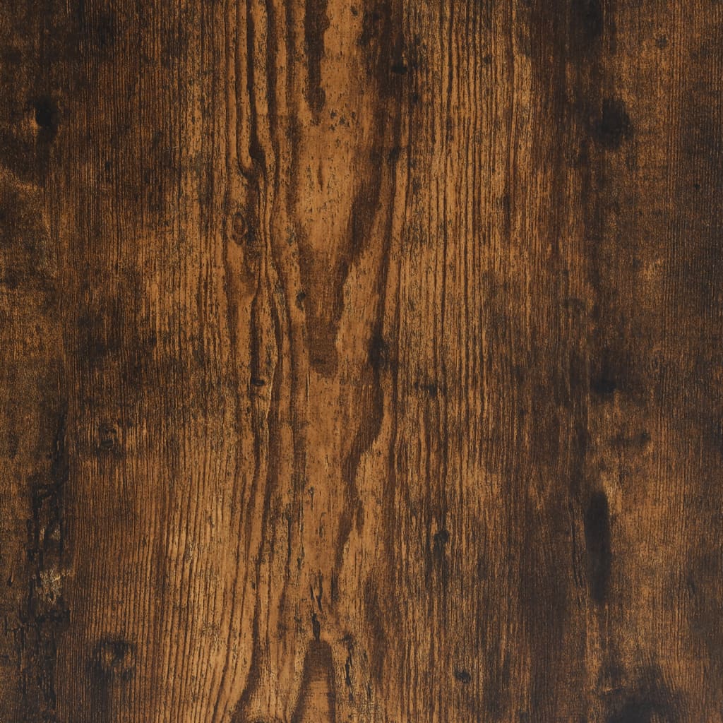 Coffee Table Smoked Oak 50x50x40 cm Engineered Wood