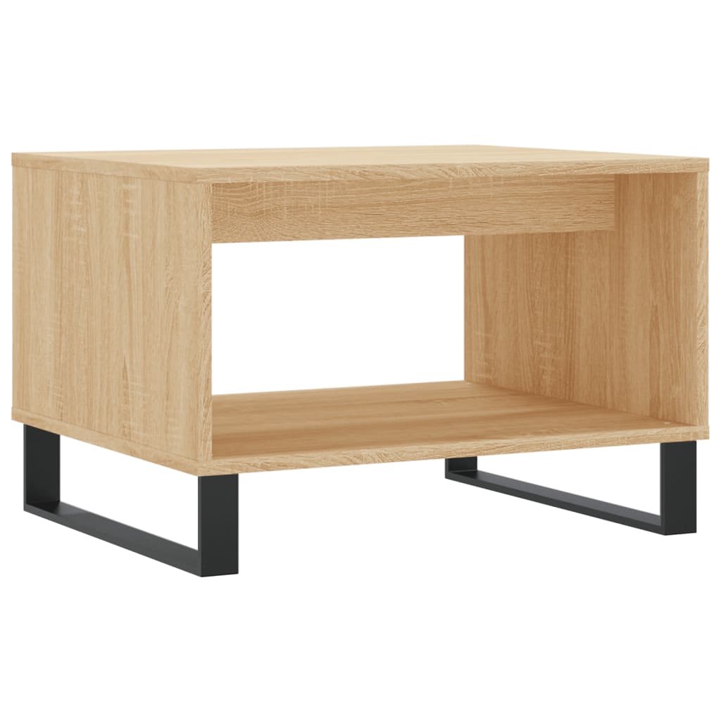 Coffee Table Sonoma Oak 60x50x40 cm Engineered Wood