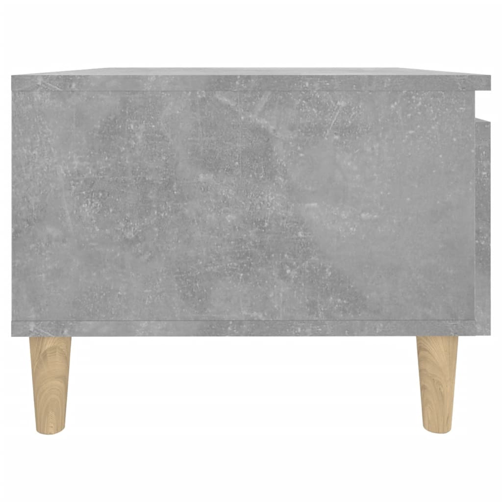 Side Tables 2 pcs Concrete Grey 50x46x35 cm Engineered Wood