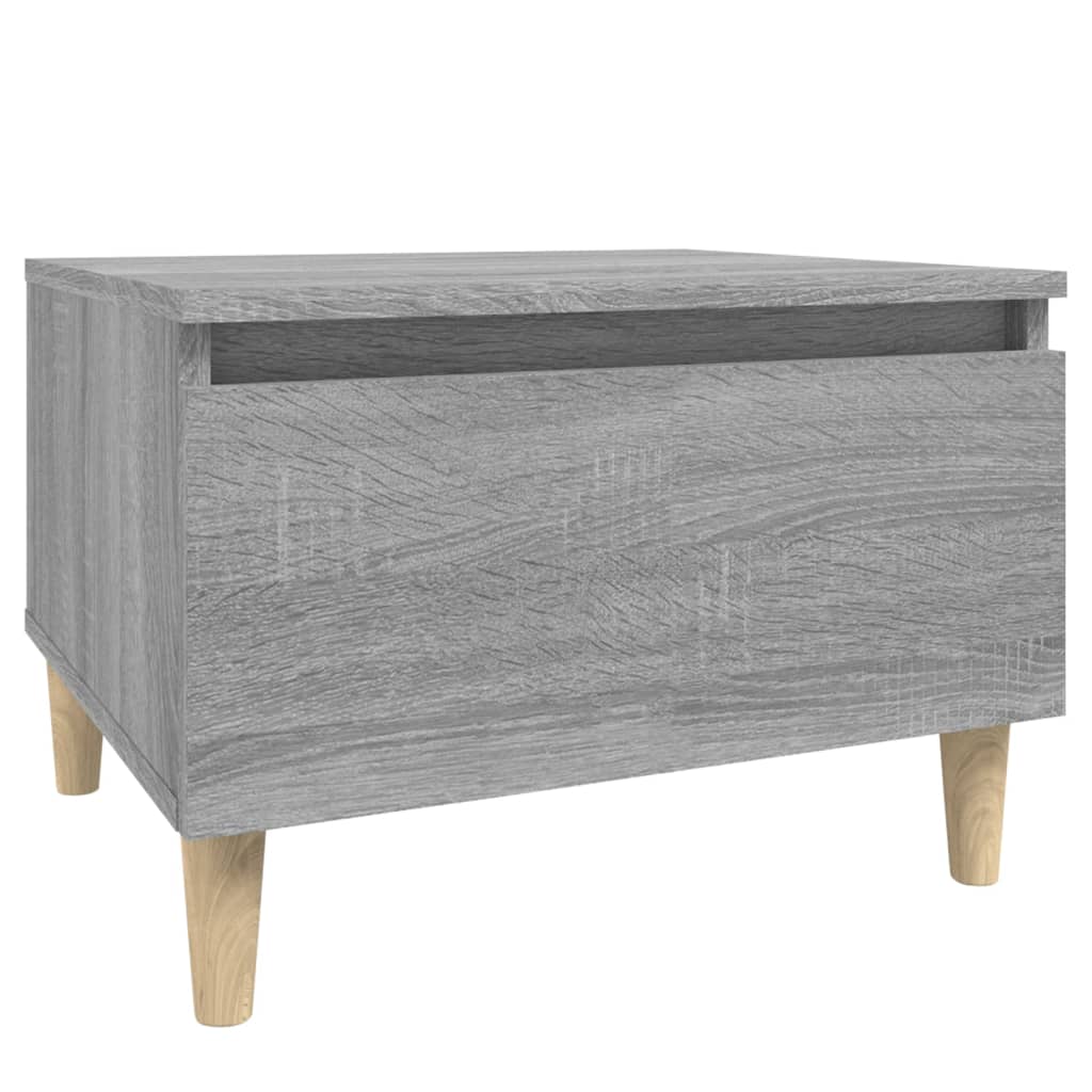 Side Tables 2 pcs Grey Sonoma 50x46x35 cm Engineered Wood