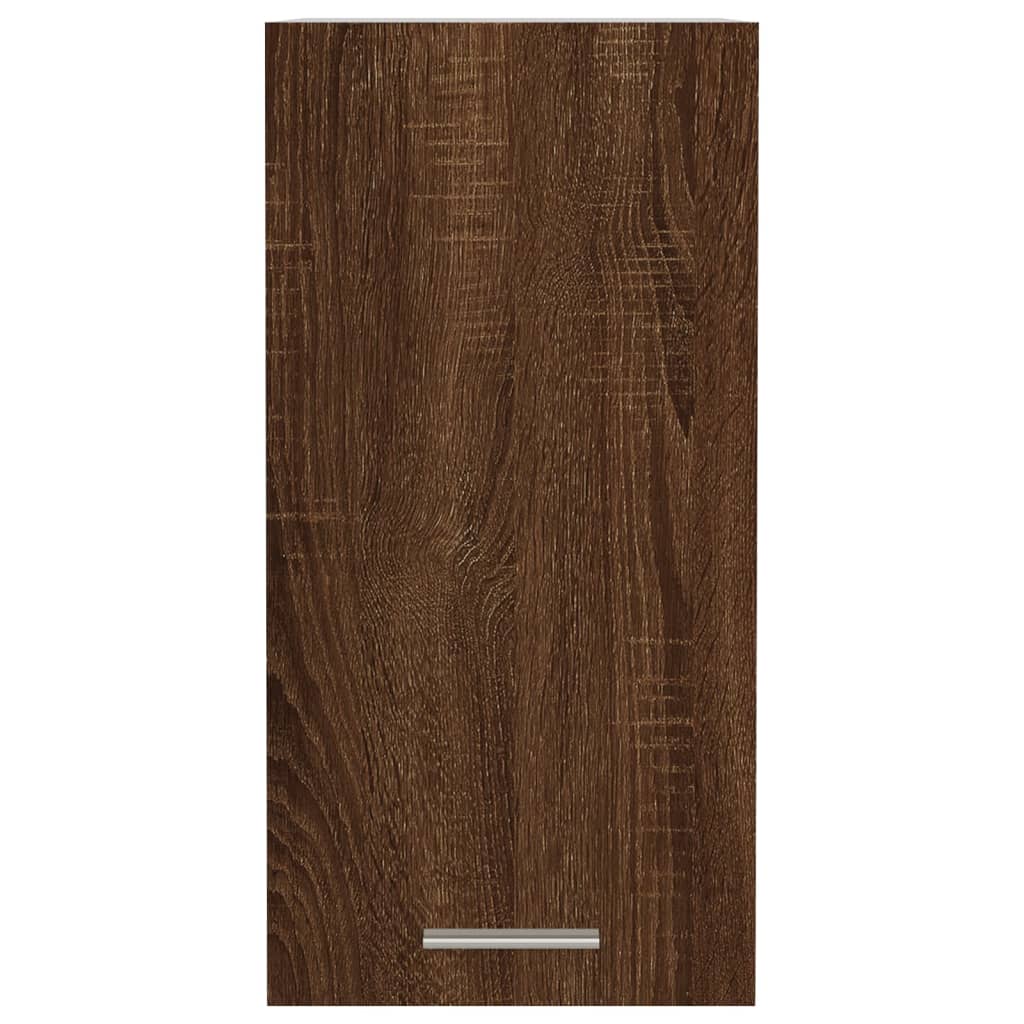 Hanging Cabinet Brown Oak 29.5x31x60 cm Engineered Wood