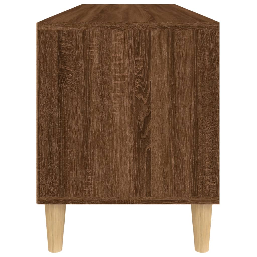TV Cabinet Brown Oak 100x34.5x44.5 cm Engineered Wood