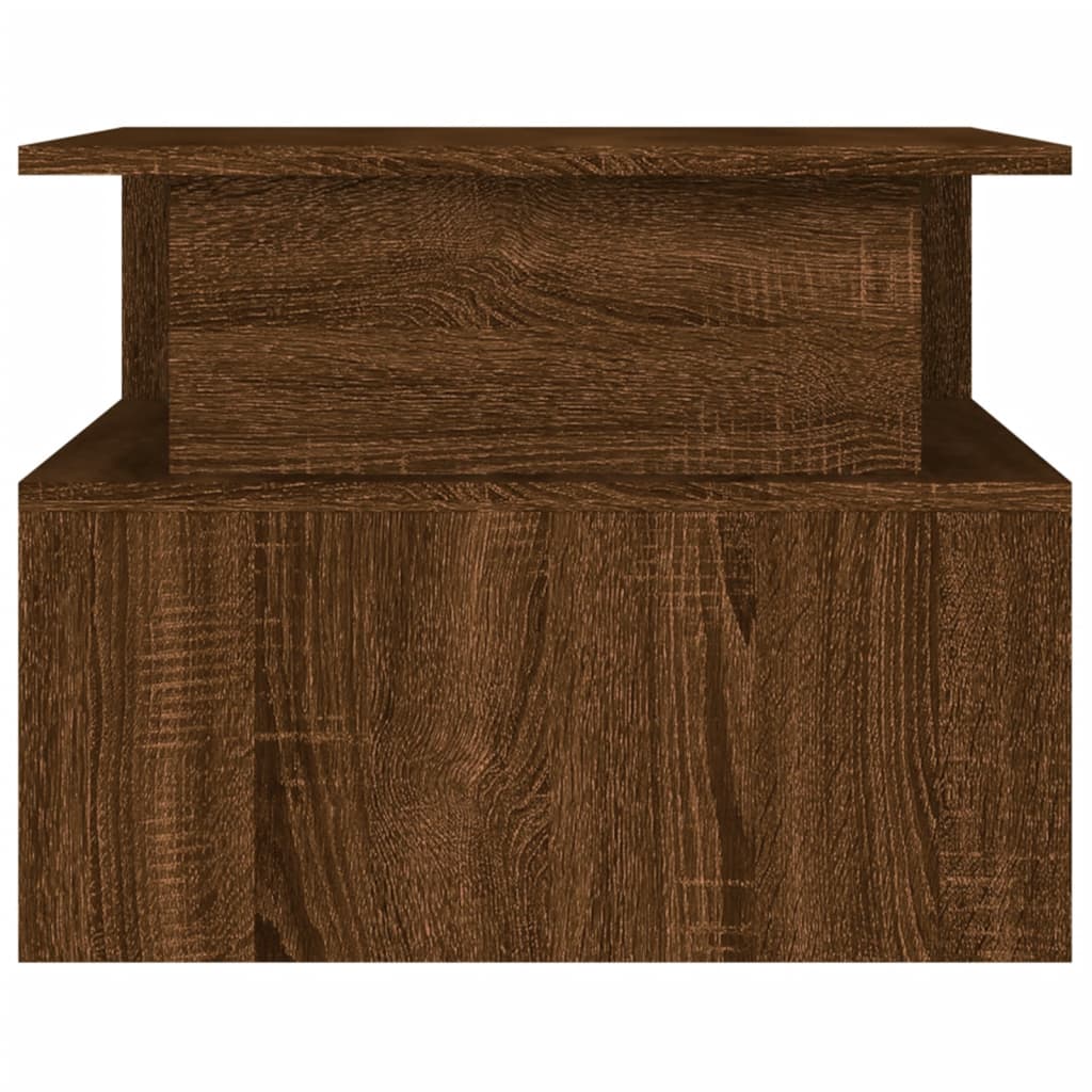 Coffee Table Brown Oak 90x55x42.5 cm Engineered Wood