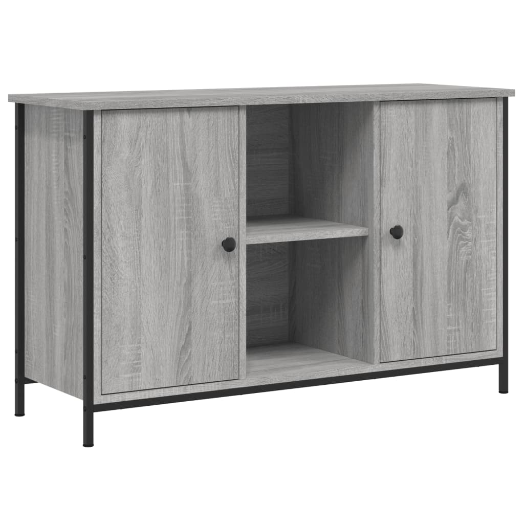 TV Cabinet Grey Sonoma 100x35x65 cm Engineered Wood